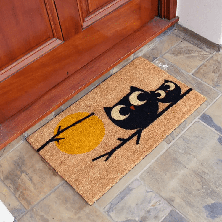 Affection Affection Owl Doormat 01 Action Large