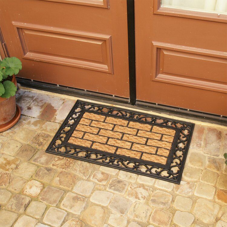 Gibraltar Coir Rubber Backed Floor Mat