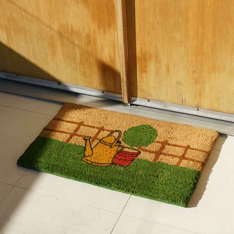 Herb_Garden_Action4_Large Herb Garden Coir Entrance Mat