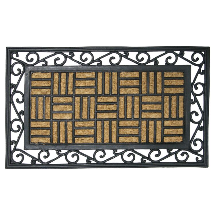 Live in Harmony 01 Product copy Live in Harmony Rubber Coir Doormat