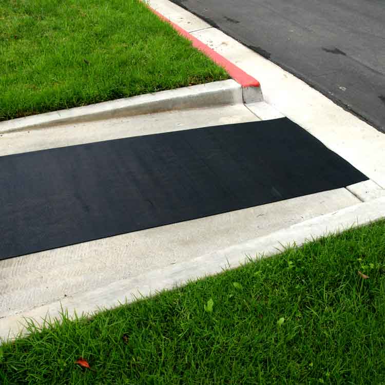 Ramp Cleat Action1 Large Black in color Perfect Anti-Slip Mats for Inclines, Ramps, and Walkways outdoor