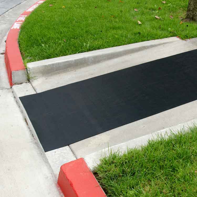 Ramp Cleat Action2 Large Black in color Perfect Anti-Slip Mats for Inclines, Ramps, and Walkways