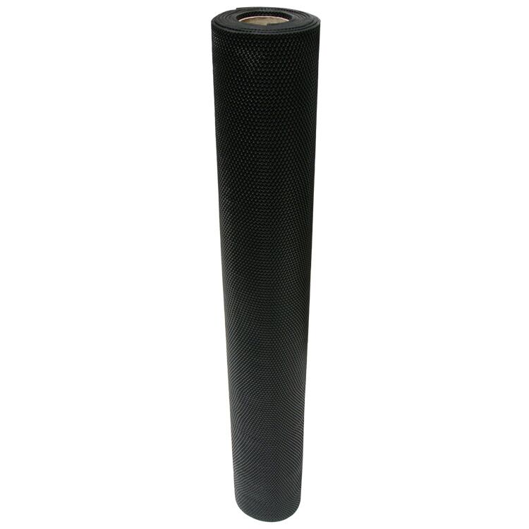 S grip roll Large Black color PVC Drainage Mat rolled