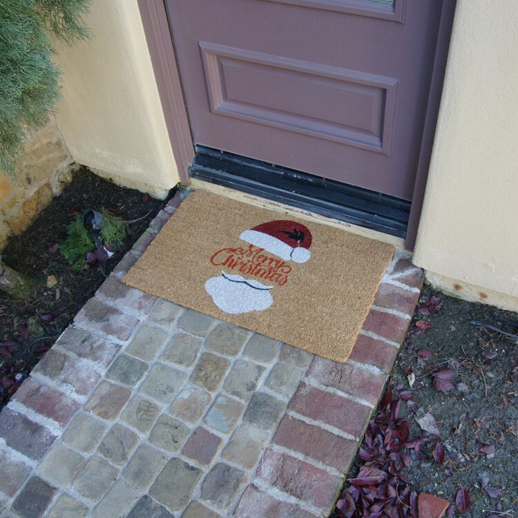 sants-favorite-with-bootscraper-11-action_Large Santa’s Favorite Outdoor Christmas Doormat