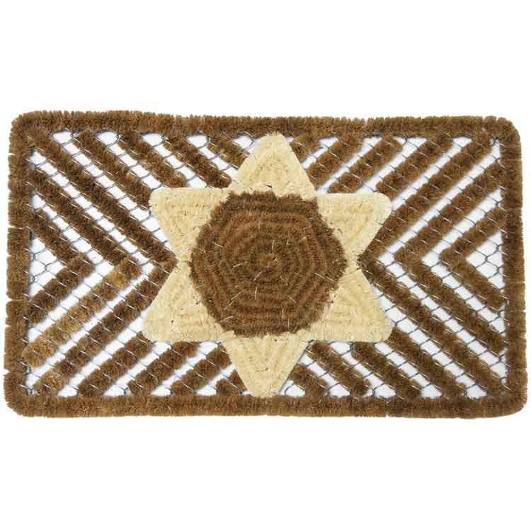 Valencia-03-Action_750x750 Stylish with beige color star Coir Door Mats Made for Wet Winters