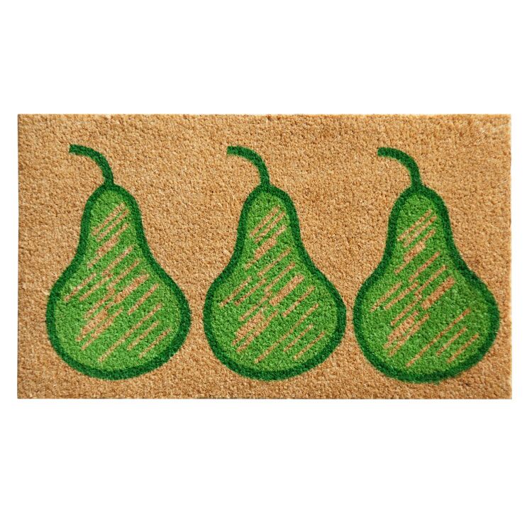 bartellet_entry_Large 3 pear Bartellet welcome mat