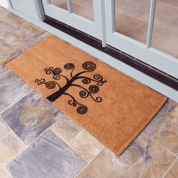 deciduous-tree-modern-double-door-01-action_Large Deciduous Tree – Modern Door Mat