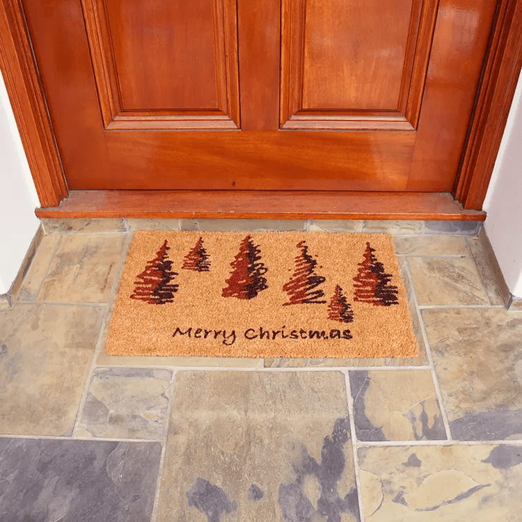 scottish-fraser-fir-forest-11-action_Large Scottish Fraser Fir Forest – Outdoor Christmas Doormat