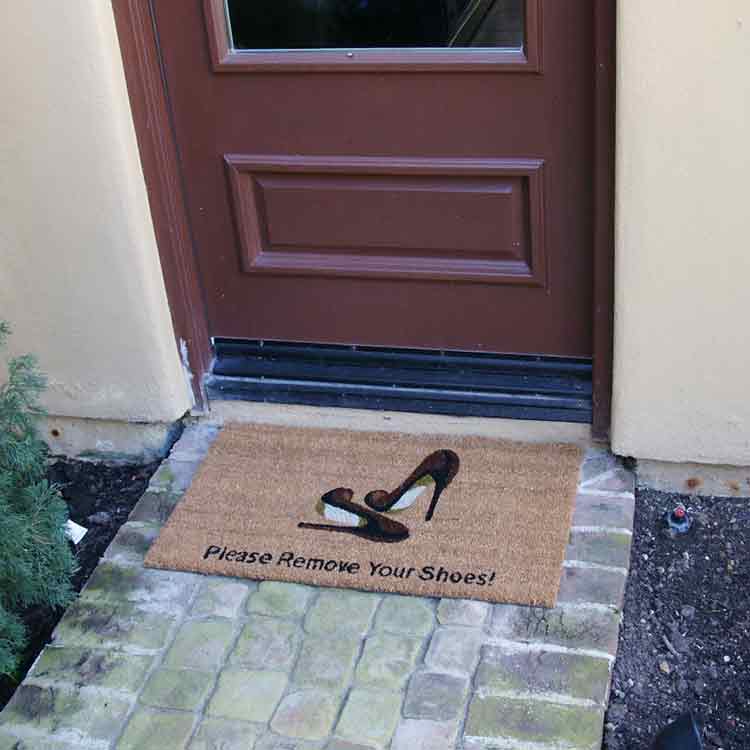 welcome_remove_shoes_Action-01-Large Doormat that requests to remove your shoes