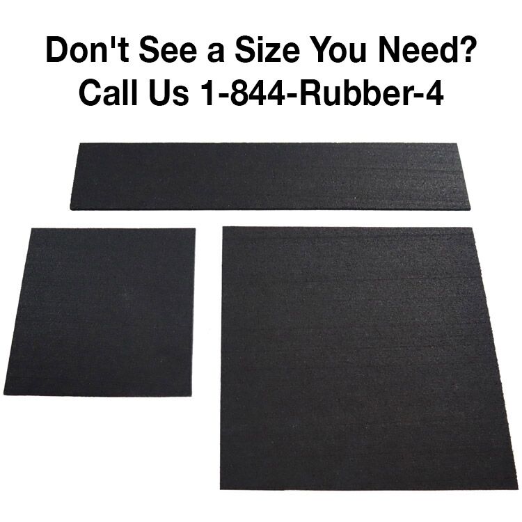 custom cut 4 v2 Large different cut sizes of cut rubber