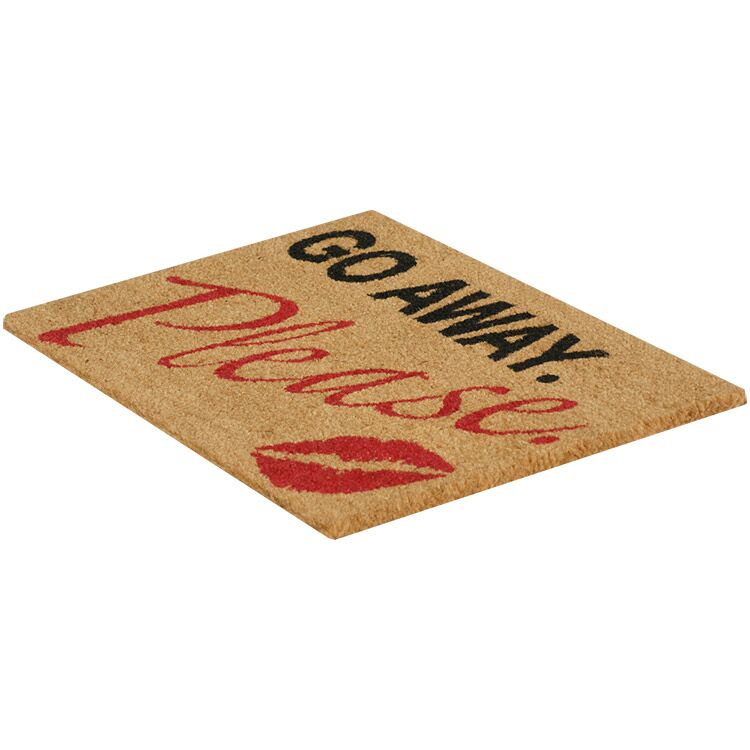 APoliteKissGoodbye Angle 750x750 1 A Polite Kiss Goodbye - Go Away Doormat