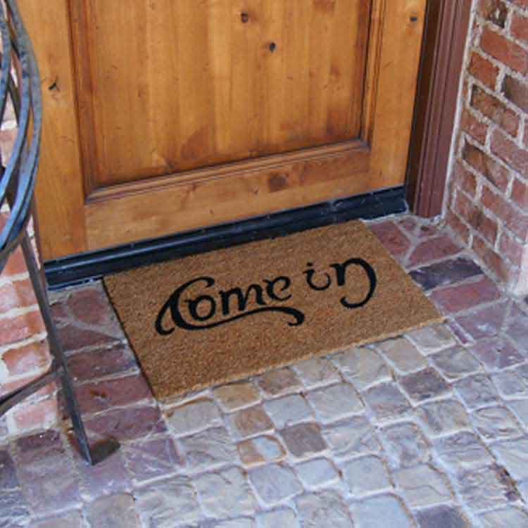 Come_In_Action1_Large Invite your Guests in with this Eco-Friendly Doormat