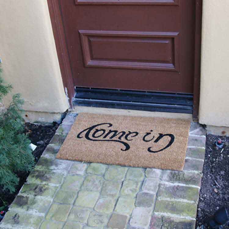 Come_In_Action4_Large Invite your Guests in with this Eco-Friendly Doormat