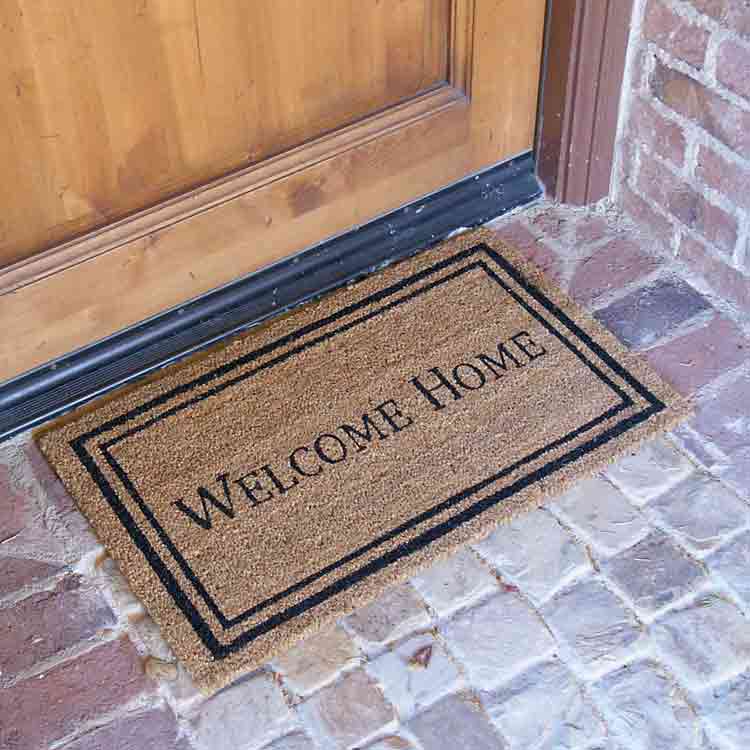 Contemporary_Welcome_Action3_Large contemporary welcome home mat