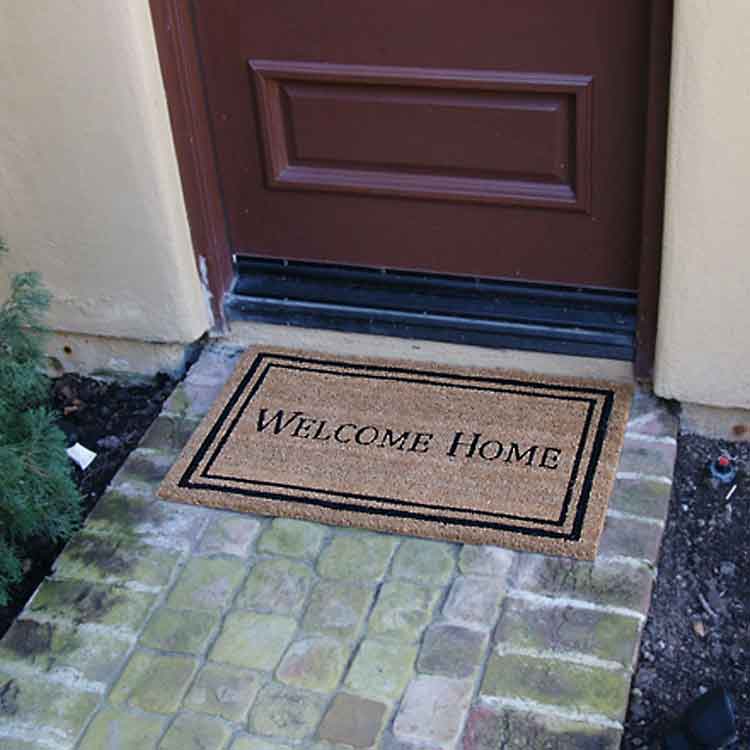 traditional-fleur-de-lis-double-door-01-action_Large contemporary welcome home mat