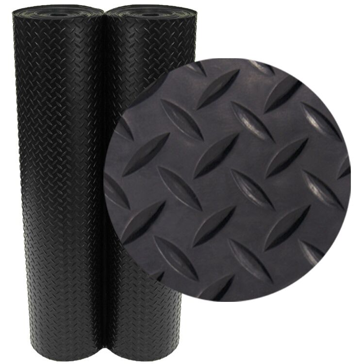 Diamond Plate Entry Large Diamond Plate Roll Rubber Mats