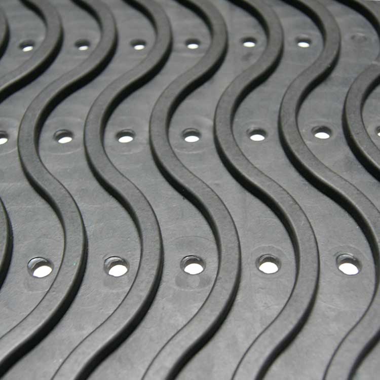Dura_Scraper_Wave_Action1_750x750 Black color wave pattern Durable Commercial Rubber Door Mat