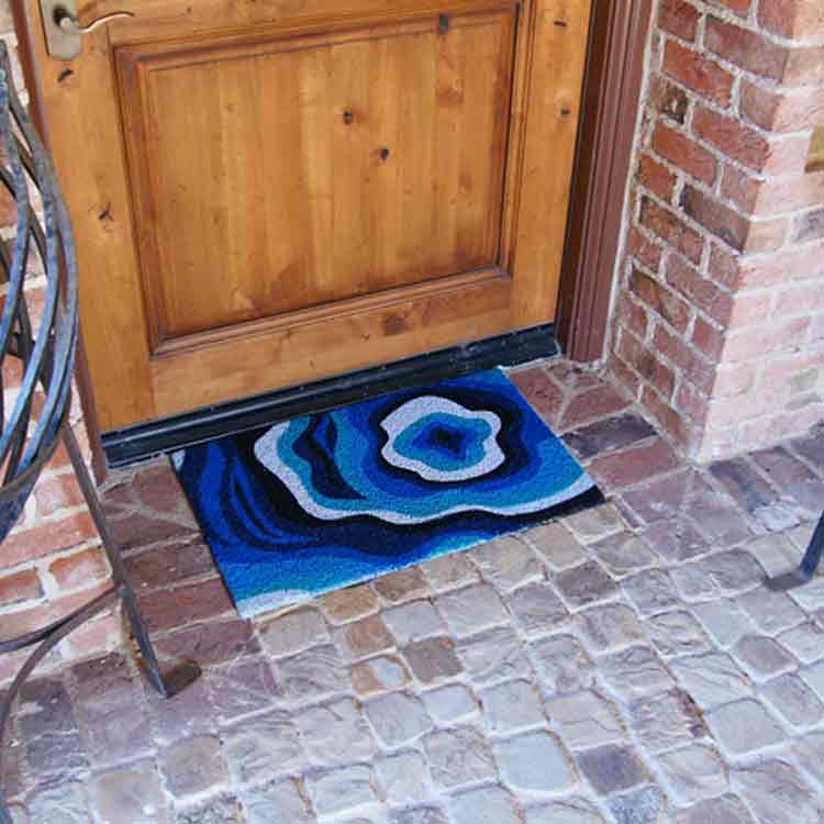 Obscure_Dimension_Action_01_Large Modern Doormat for Contemporary Entryways