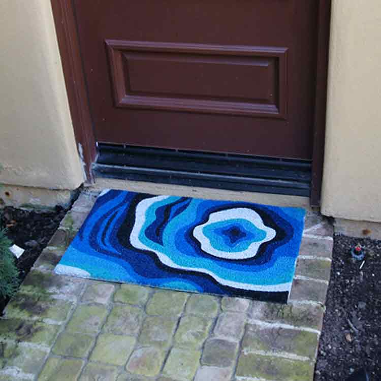 Obscure_Dimension_Action_02_Large Modern Doormat for Contemporary Entryways