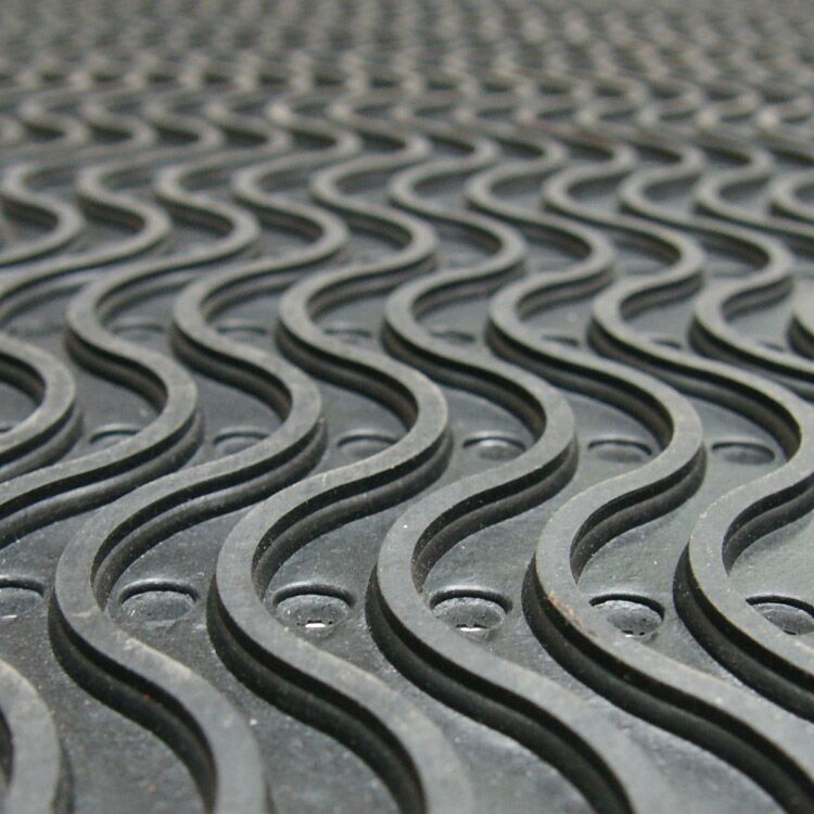 Ultra_Scraper_Texture_Shot_1B_Large Black Color Commercial Entrance Mat, Promotes Safety and Slip-Protection