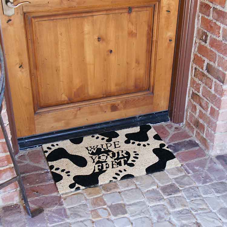 Wipe Your Feet, Please Doormat