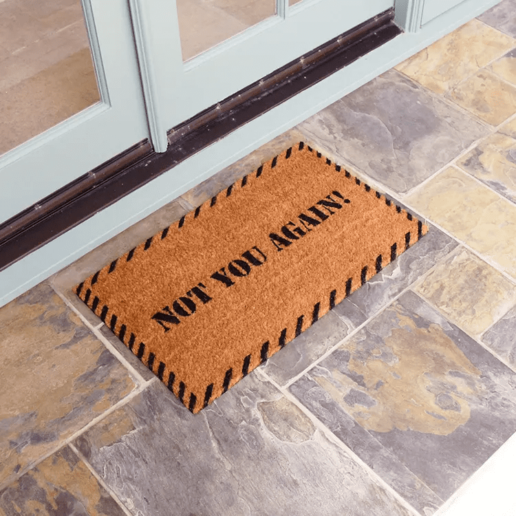 not-you-again-02-action_Large Doormats for Those with Crude Senses of Humor