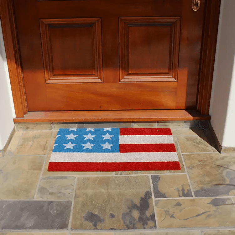 stars-and-stripes-11-action_Large Decorate Your Entryway with this Coir Mat on the Fourth of July