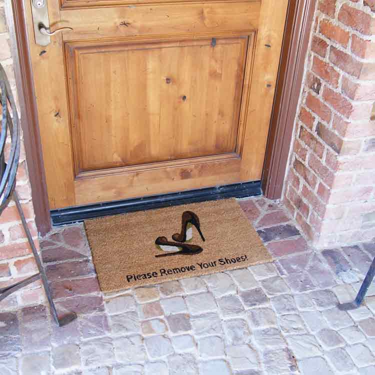 welcome_remove_shoes_Action-02-Large Doormat that requests to remove your shoes